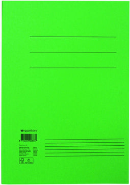 Dossiermap Quantore folio 300gr groen