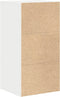vidaXL - Dressoir - Wit - 38x34,5x75 - cm - Gelaagd - Hout