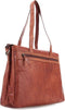 Leren Laptoptas met tabletvak - California - Brandy Cognac