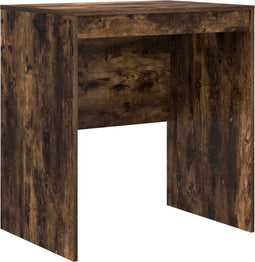 vidaXL - Bureau - van - Gerookt - Eiken - 70x50x76 - cm - in - Gelaagd - Hout