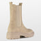 POSH by Poelman LITA - Dames Chelsea Laarzen - Imitatieleer - Beige - Maat 38