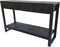 Salontafel zwart - Salontafel met lade Finn - salontafel mangohout 120 cm