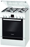 Bosch HSV744020N - Gasfornuis - 3D Hetelucht Plus Wokbrander - Glazen afdekplaat