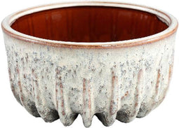 PTMD Bloempot Holker - 19x19x10 cm - Keramiek - Creme