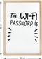 Whiteboard The WIFI Password