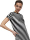 JDY JDYIVY LIFE S/S STRIPE DRESS - Dames Jurk - Loose fit - Gestreept - Maat XS