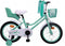AMIGO Magic Meisjesfiets - Kinderfiets 16 inch - Met Terugtraprem en Zijwieltjes - Turquoise