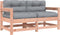 vidaXL - Tuinstoelen - 2 - st - met - kussens - massief - douglashout