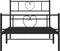 vidaXL-Bedframe-met-hoofd--en-voeteneinde-metaal-zwart-90x200-cm