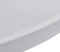 vidaXL - Statafelhoes - 4 - st - stretch - Ø60 - cm - wit