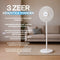 Breeze Ventilator - Statiefventilator - Fluisterstil - Extra Krachtig - Wit