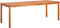 vidaXL - Tuintafel - 215x90x74 - cm - massief - acaciahout