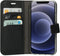 Mobiparts iPhone 12/12 Pro - Classic Wallet Case - Ruimte voor pasjes - Zwart
