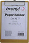Klemplaat voor ft A5 (16 x 25 cm)