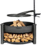 CookKing Multi-functionele Vuurschaal Montana X met Grillrooster 60 cm - Hoge Kwaliteit Staal - Handgemaakt in Europa