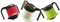 Tuimelbeker - met 2 handvatten en deksel - 250 ml - Rood