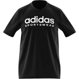 Heren-T-Shirt met Korte Mouwen Adidas Spw Zwart Maat S