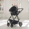 Lionelo Bianka - Kinderwagen 3 in 1 - incl. autostoel - 0-22kg - XXL zonnekap - Verstelbare duwstang - Opvouwbaar - Accessoireset - Grijs