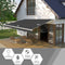 Coast - Uittrekbare Terraszonwering - 4 x 2,5 m - Grijs