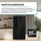 Bauknecht SBS IW E90 - Side-by-Side koelkast - NoFrost water- en ijsdispenser - Zwart