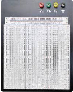 TRU COMPONENTS 0165-40-1-32032 Breadboard Totaal aantal polen 2700 (l x b x h) 186.2 x 171.6 x 8.4 mm 1 stuk(s)