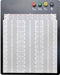 TRU COMPONENTS 0165-40-1-32032 Breadboard Totaal aantal polen 2700 (l x b x h) 186.2 x 171.6 x 8.4 mm 1 stuk(s)