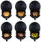 DOMO DO532FR - Airfryer XL - 8 automatische programma's - Zwart