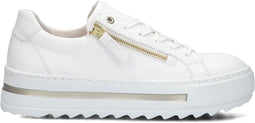 Gabor 498 - Sneakers - Rits - Leer - Wit - Maat 40