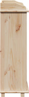 vidaXL - Wijnrek - 90x60x30 - cm - Massief - Dennenhout