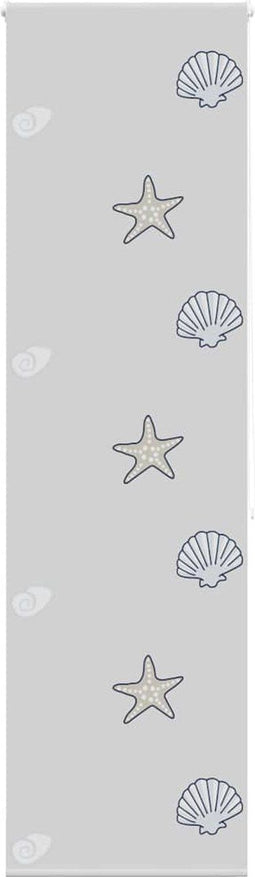 vidaXL - Doucherolgordijn - 60x240 - cm - stofbreedte - 56 - cm