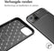 iMoshion Hoesje Geschikt voor iPhone 13 Mini Hoesje Siliconen - iMoshion Carbon Softcase Backcover - Zwart