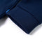 vidaXL - Kindertrui - met - capuchon - 140 - marineblauw