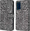 iMoshion Hoesje Geschikt voor Samsung Galaxy S20 FE Hoesje Met Pasjeshouder - iMoshion Design Bookcase smartphone - Meerkleurig / Black And White