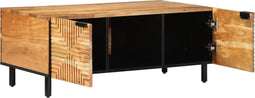 vidaXL - Koffietafel - 100x54x40 - cm - van - Massief - Acaciahout