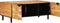 vidaXL - Koffietafel - 100x54x40 - cm - van - Massief - Acaciahout