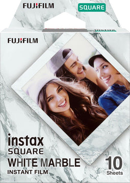 Fujifilm SQUARE - Instant fotopapier - 10 films - Wit Marmer