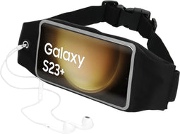 Mobiparts Galaxy S23 Plus - Sport Belt - Touchscreen Waterbestendig - Zwart (2023)
