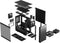 Fractal Design Define 7 Mini - Micro-ATX Behuizing - Gehard glas - Zwart