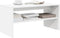 vidaXL - Tv-meubel - 60x40x40 - cm - bewerkt - hout - wit