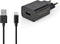 Nedis WCHAM213ABK - USB-wandlader - 12 W - Snellaad functie - 1x 2.1 A - Inclusief 1 m USB-A naar micro-USB kabel - Zwart