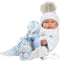 Llorens full body babypop jongen Tino met deken en speen 43 cm
