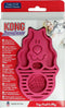 Kong Borstel Rubber Zoomgroom - Hondenvachtborstel - Roze per stuk