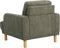 Fauteuil TUVE Corduroy Donkergroen