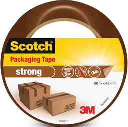 Verpakkingstape scotch 4501b66 48mmx66m bruin