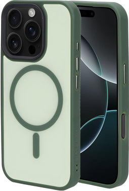 Mobiparts iPhone 16 Pro - Hardcover - MagSafe Compatible - Groen