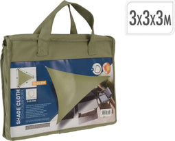 ProGarden - Schaduwdoek - driehoek - 3x3x3 - m - groen