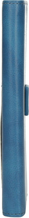 Mobiparts iPhone 15 Pro Max - Classic Wallet Case - Ruimte voor pasjes - Steel Blue