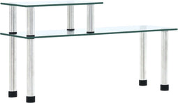 vidaXL - Keukenschap - 45x16x26 - cm - gehard - glas - transparent