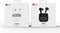 UiiSii Bluetooth 5.0 - Draadloze hoofdtelefoon - IPX5 waterdicht 24 uur autonomie - Wit