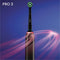 Oral-B Pro 3 - Elektrische Tandenborstel - 3 Poetsstanden - Zwart en Roze